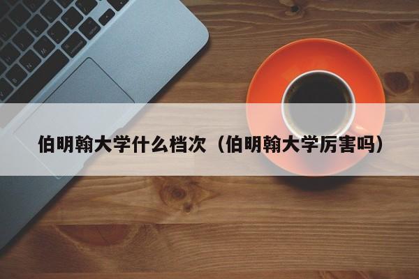 伯明翰大学什么档次（伯明翰大学厉害吗）