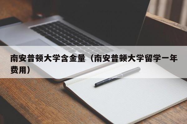 南安普顿大学含金量（南安普顿大学留学一年费用）