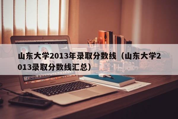 山东大学2013年录取分数线（山东大学2013录取分数线汇总）