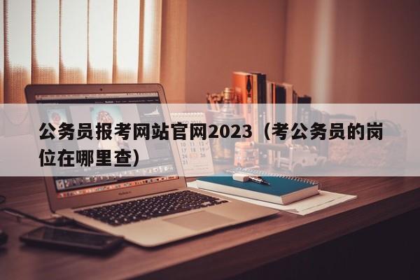 公务员报考网站官网2023（考公务员的岗位在哪里查）